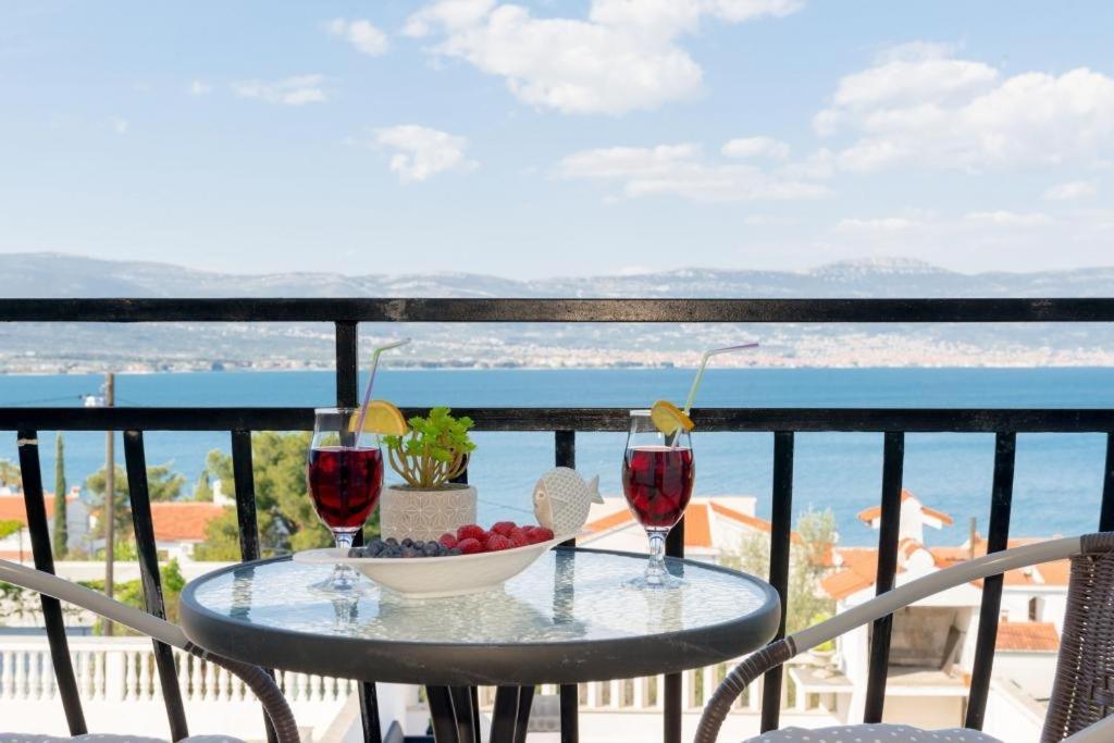 Ferienwohnung In Arbanija Mit Meerblick, Balkon, Klimaanlage, W-Lan 5137-1 Trogir Zewnętrze zdjęcie